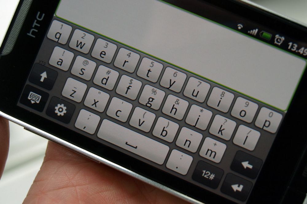 HTC Legend - Tastatur