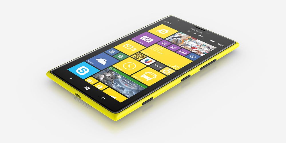 Det er lett å se at Nokia Lumia 1520 er en Nokia.