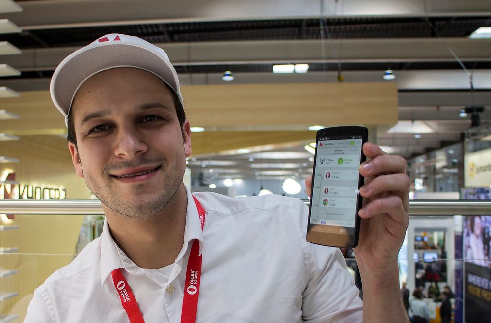 Kompressor: Sergey Lossev har ledet utviklingen av Opera Max, som komprimerer brukerdata til Androidmobiler. Selv er han glad i musikkvideoer, så han oppnår 80 prosent kompresjon.  