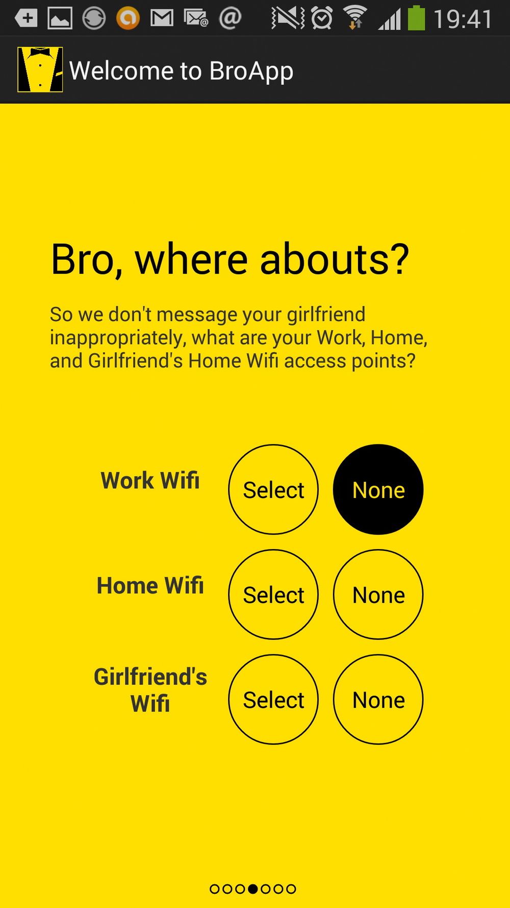 Ved å fortelle appen hvilke trådløse nett som tilhører hva, kan du unngå blemmer.