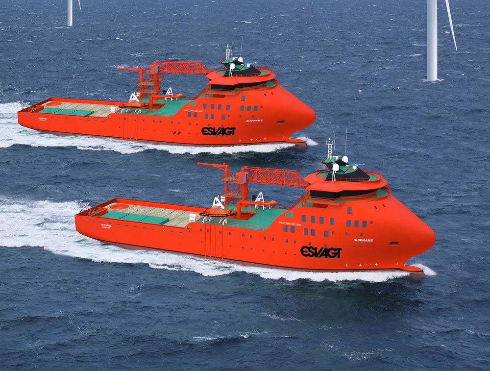 Verksted på sjøen: Esvagt valgte Havyard 832 SOV til servicefartøy for vindturbinparker offshore.  