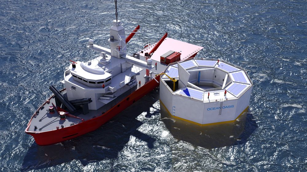 Bare 2,5 prosent av alt vann på kloden vår er ferskvann. Av disse prosentene er det meste fanget i is eller som grunnvann, som betyr at kun én prosent er tilgjengelig. Derfor har studentene på DNV GLs sommerprosjekt kommet opp med et konsept som bruker bølgekraft til å lage ferskvann av saltvann.  