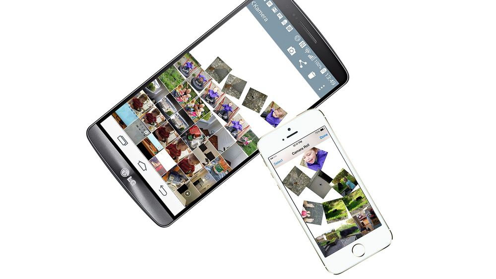 Bilder, kontakter og annet fra Android-telefonen din kan lett flyttes til iPhone. 