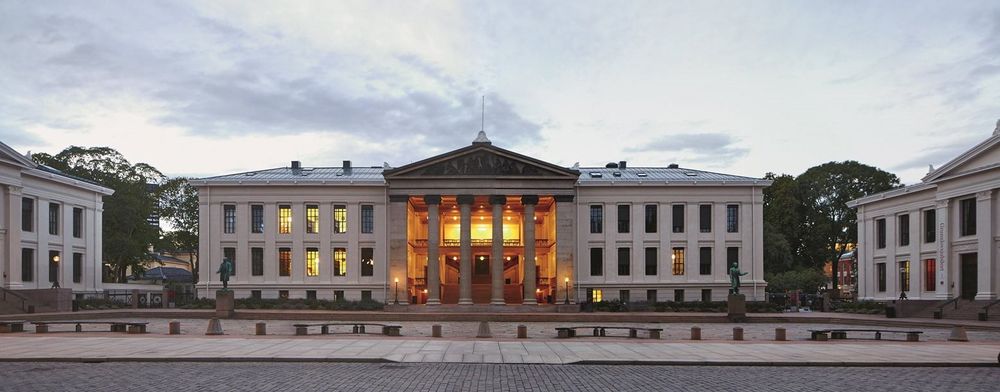 Vestfløyen på Domus Media er pusset opp. 