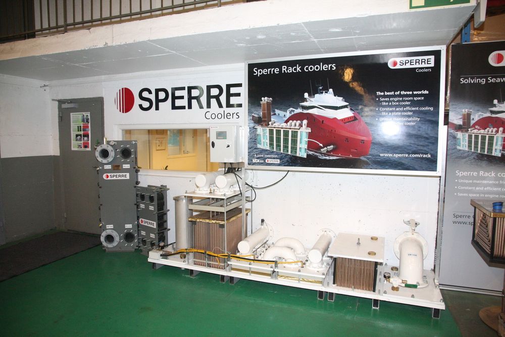 Innebygget: Vard Design var med og utviklet Rack cooler som bygges inn i ballastvannstanker i bunnen av skipet, og tar dermed ikke opp maskinromsplass. 