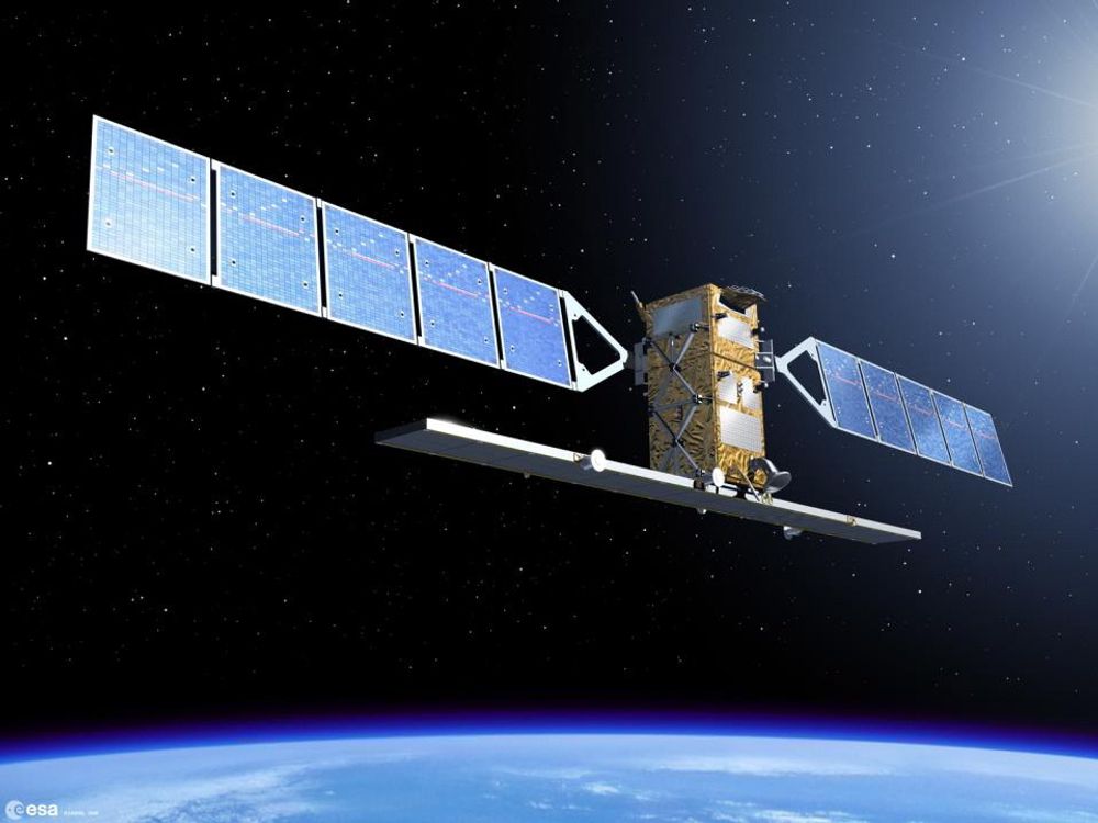 Romradar: Den første satellitten i EUs miljøovervåkningsprogram Copernicus, Sentinel 1a, er allerede skutt opp og produserer data som Meteorologisk Institutt har begynt å bruke til å varsle is i Barentshavet. 
