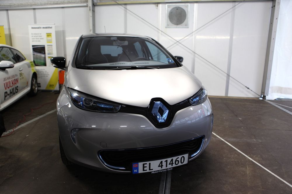 Renault Zoe har en teoretisk rekkevidde på 210 kilometer. 