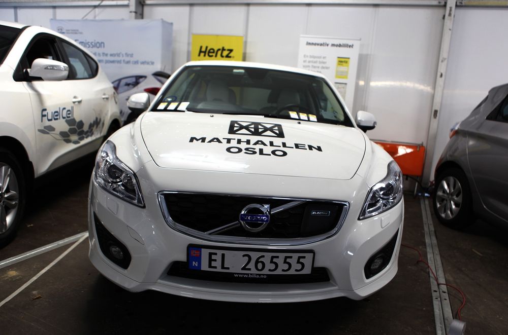 Prøveversjonen av Volvos nye elbil har en teoretisk rekkevidde på 190 kilometer.  