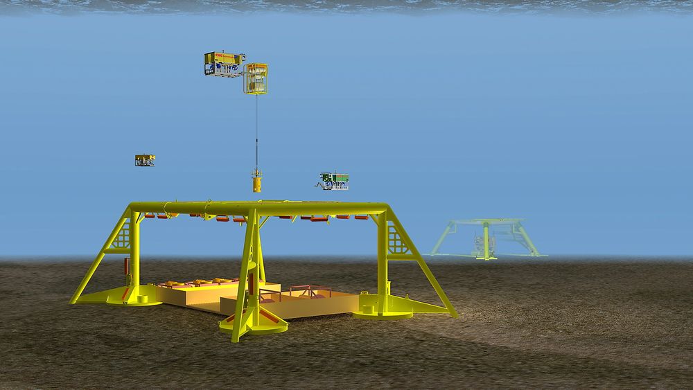 Seks traineer i FMC har laget en løsning der fjernstyrte undervannsfarkoster (ROV-er) plasseres på havbunnen for å gjøre enkle reparasjons- og vedlikeholdsjobber på olje- og gassfelt. Dette kan spare oljeselskapene for store utgifter til serviceskip. 