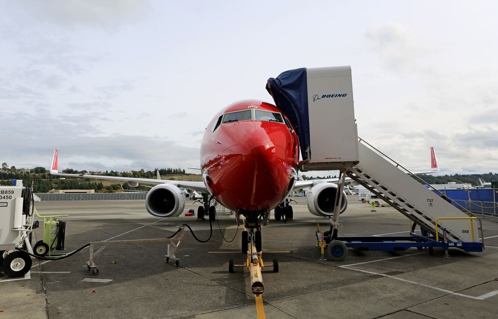 Denne oktoberdagen er Norwegian kun en av seks kunder som skal hente et nytt fly fra Boeing Field i Seattle. 