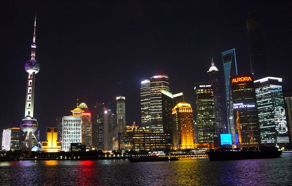 Shanghai synker med rundt halvannen centimeter i året. 