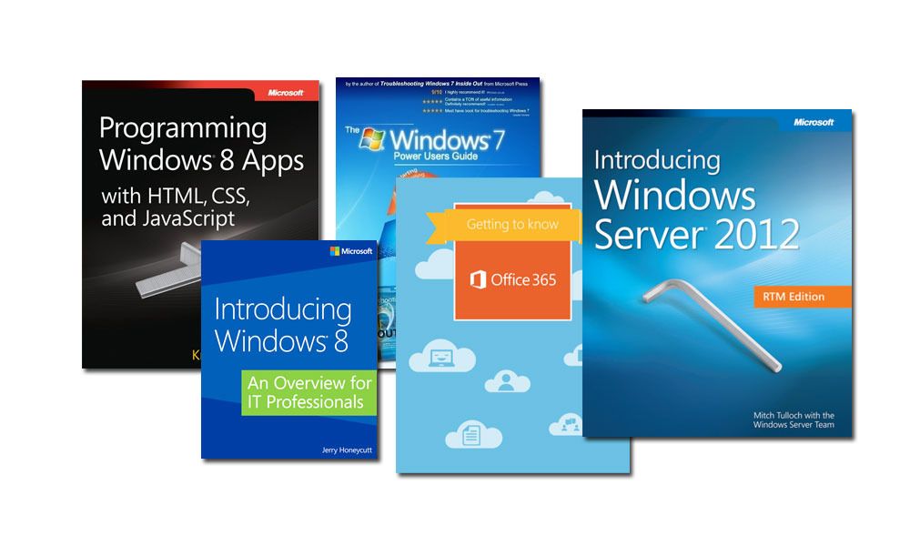 Blant e-bøkene som kan lastes ned gratis fra Microsoft er blant annet en programmeringsguide for Windows 8-apper på mer enn 800 sider.