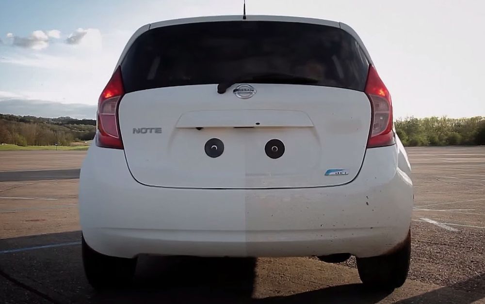 Ny overflatebehandling av Nissan skal redusere behovet for bilvask til en gang i året.