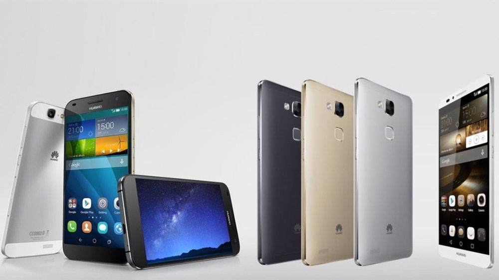 Huawei har lansert Ascend G7 (venstre) og Mate 7. Sistnevnte har en fingeravtrykkleser i samme stil som iPhone 5S. 