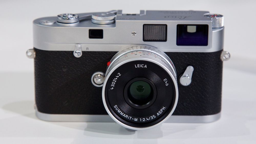 Klassisk: Leica M-A har det klassiske og diskrete M-utssendet. Foto: Eirik Helland Urke