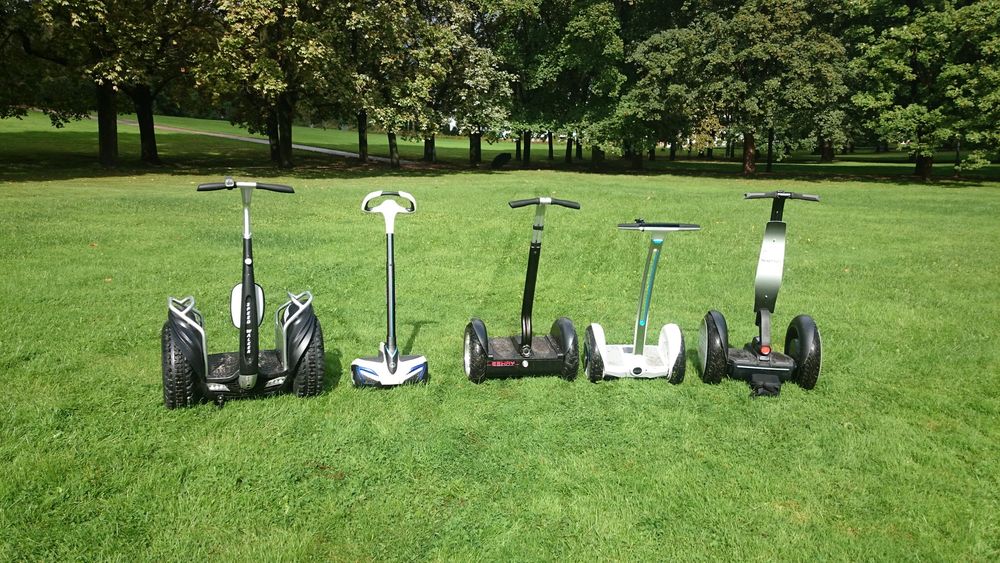 Ståhjulinger: Fem til dels veldig ulike ståhjulinger ble testet