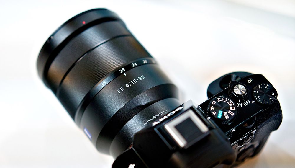 Photokina 2014. Sony FE 16-35 f/4. Foto: Eirik Helland Urke