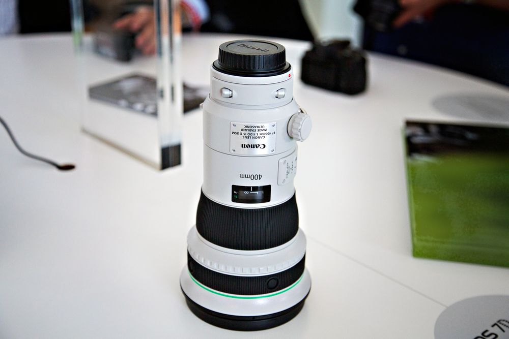 Canon-lansering. 400mm f/4 DO. Photokina. Foto: Eirik Helland Urke