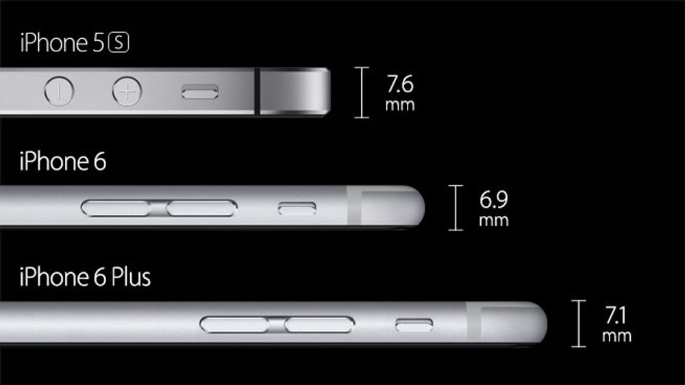 Ryktene stemte. iPhone 6 kommer i to nye størrelser, der den største får navnet iPhone 6 Plus.