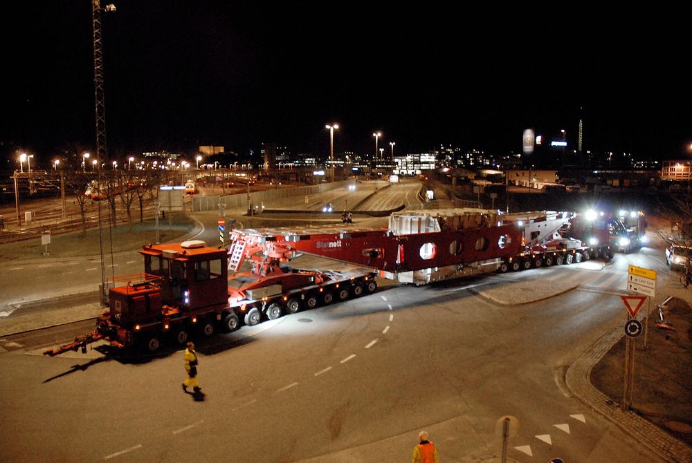 Hvor milimeter teller når Statnett Transport frakter en 4,5 meter høy transformator gjennom Oslos tunneler.