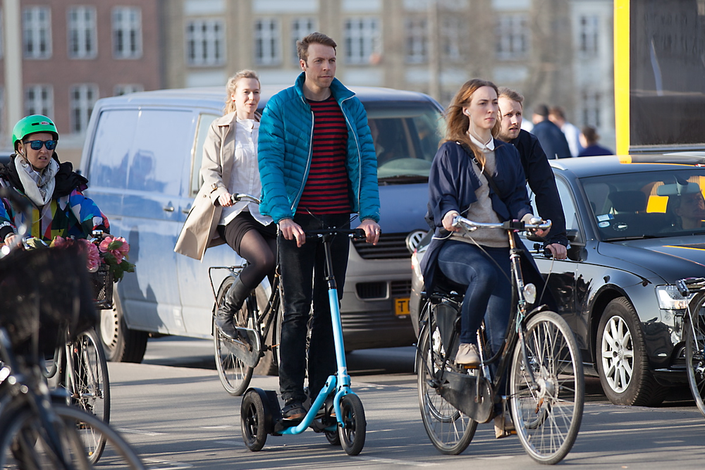 Me-Mover er tenkt som en enkel bysykkel. 