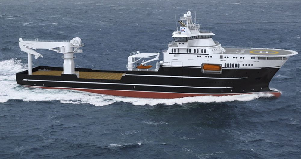 To på vei: Volstad Maritime får de to offshore konstruksjonsskipene med ST 259 COCV design levert i slutten av 2014 og begynnelsen av 2015 fra Kleven og ikke Bergen Group. 