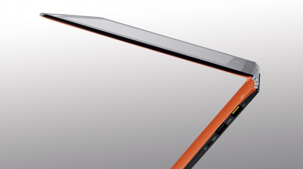 Yoga 3 Pro er slanket både i vekt og tykkelse. 