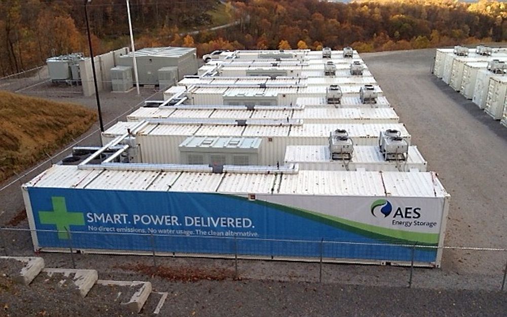 3. AES Laurel Mountain Plant
batteri energilagring, West Virginia. 32 MW litiumionebatteri.