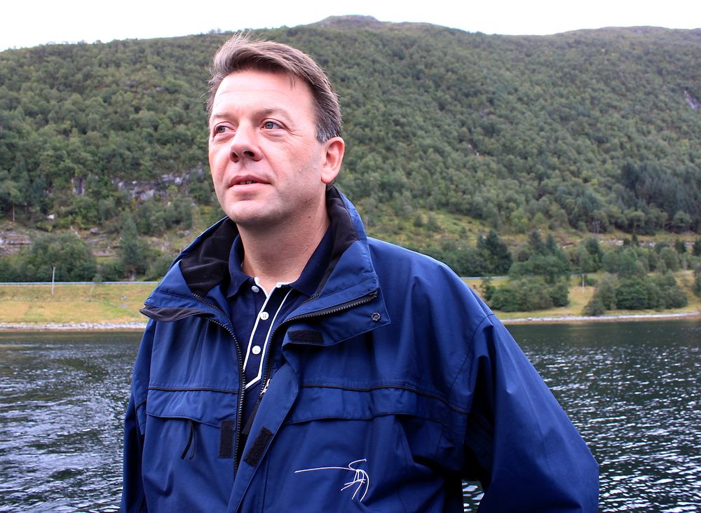 Kystverkets prosjektleder for Stad skipstunnel, Terje Andreassen.  