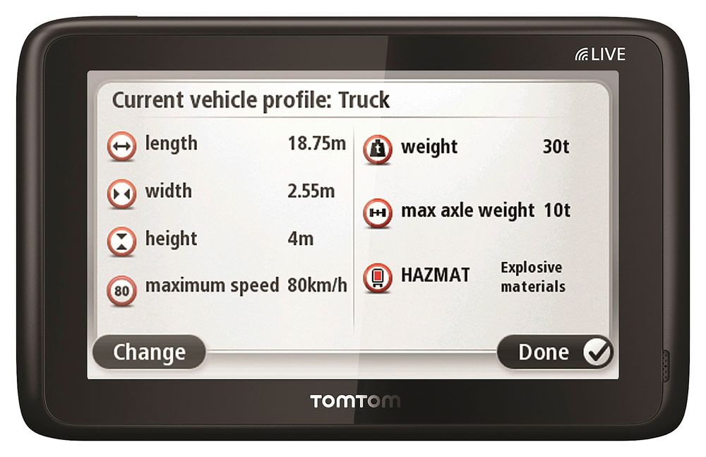 Trailervenn: TomTom har laget en egen GPS med egne kart for trailere. 