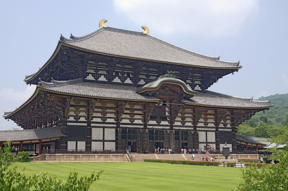 MISTER REKORDEN: Todaiji-tempelet, også kalt Daibutsu Den, i Japan mister rekorden som det har hatt siden 1709. 