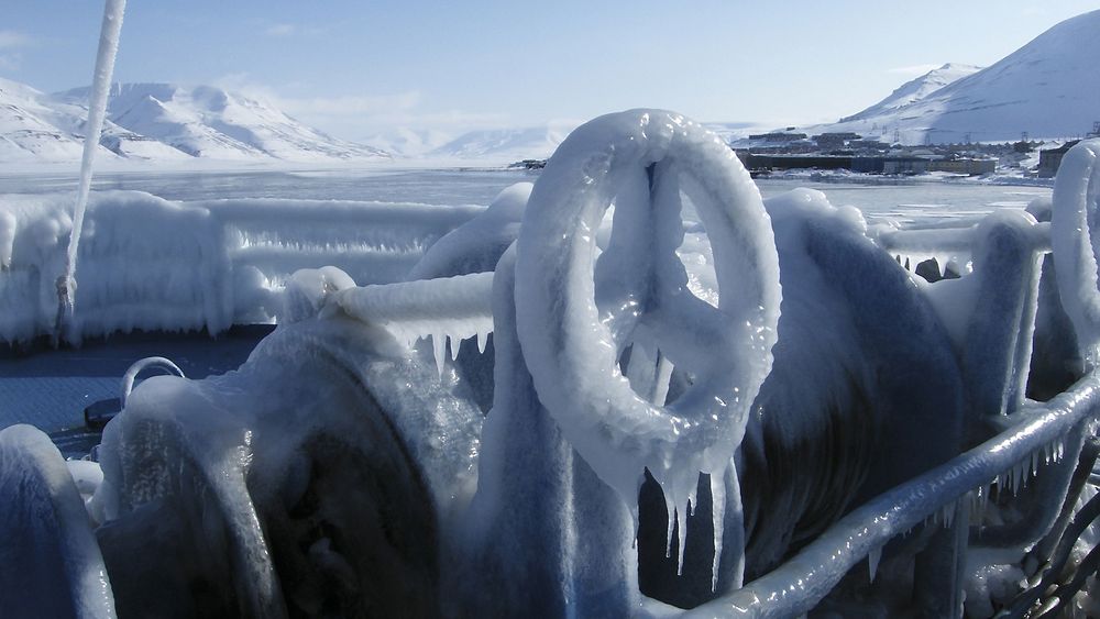 Boring i Chukchi-havet vil by på problemer med blant annet ising. Ill. foto. DNV