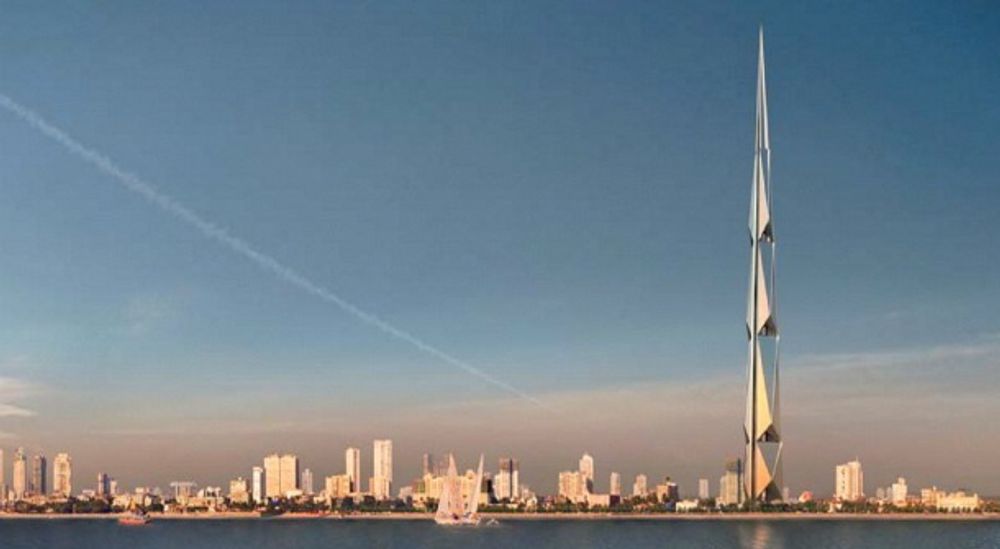 3: INDIA TOWER, MUMBAI, INDIA: 718 meter høyt, 126 etasjer. Byggestart var i 2010, men prosjektet ble satt på vent i 2011. Derfor er det uvisst om det noen gang blir ferdigstilt.  