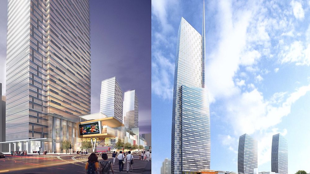 17: RIVERVIEW PLAZA A1, WUHAN, KINA: 460 meter høyt, 82 etasjer, skal stå ferdig i 2016. Del av et større kompleks ved navn Riverview Plaza. Skal stort sett huse kontorer.  