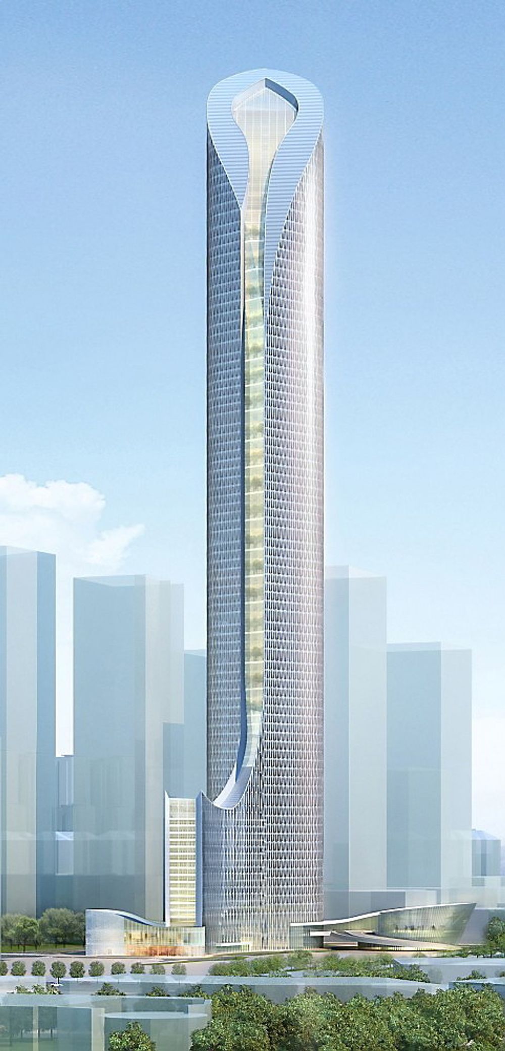 18: SUZHOU SUPERTOWER, SUZHOU, KINA: 452 meter høyt, 92 etasjer, skal stå ferdig 2016.  