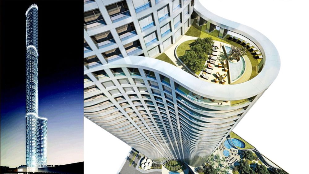 20: WORLD ONE, MUMBAI, INDIA: 442 meter høyt, 117 etasjer, skal stå ferdig 2015. Del av et større prosjekt kalt World Towers, skal bli verdens høyeste boligbygg.  