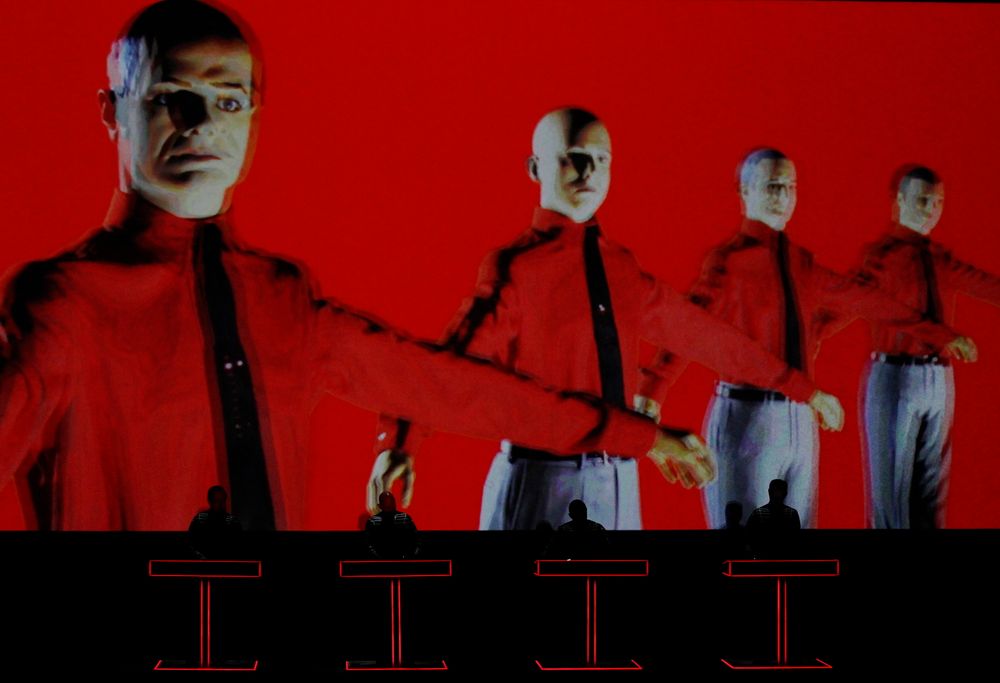 Kraftwerk i 3D på Tate Modern. 