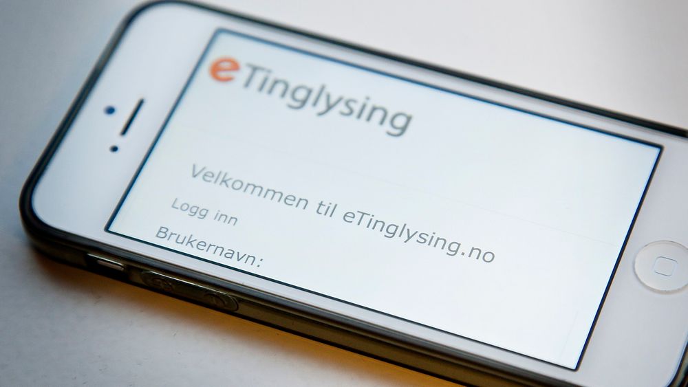 En løsning for elektronisk tinglysing er oppe og går i samarbeid mellom Norsk Eiendomsinformasjon og Kartverket, som heller vil lage noe nytt når de store volumene skal inn.