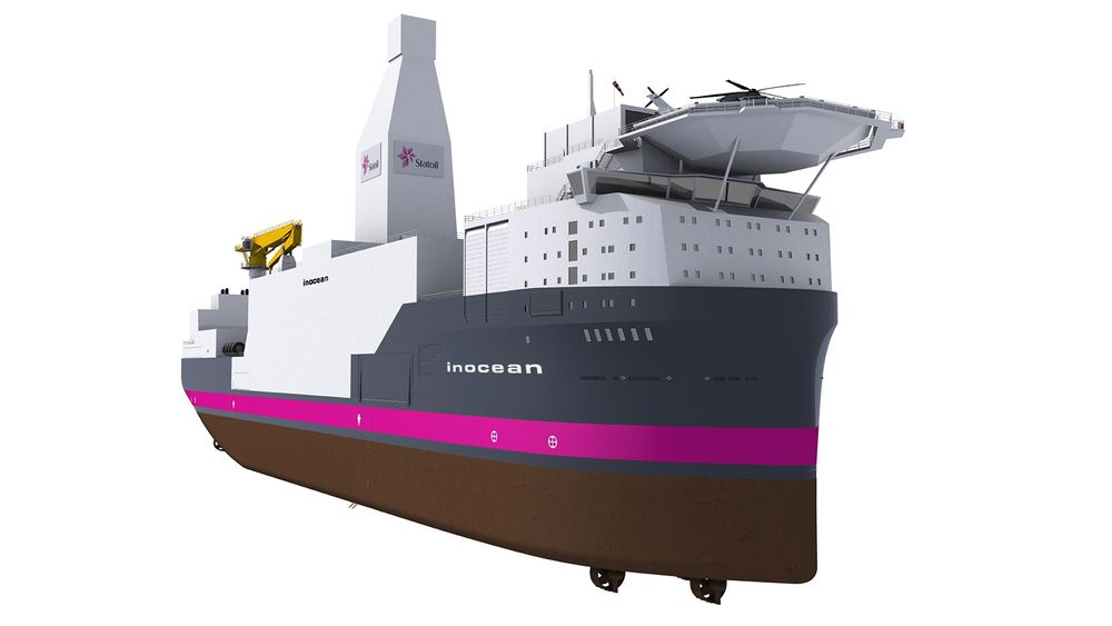 Arktisk boreskip: Statoils CAT I-boreskip designes av norske Inocean. De skal holde på med dette arbeidet ut 2014. 