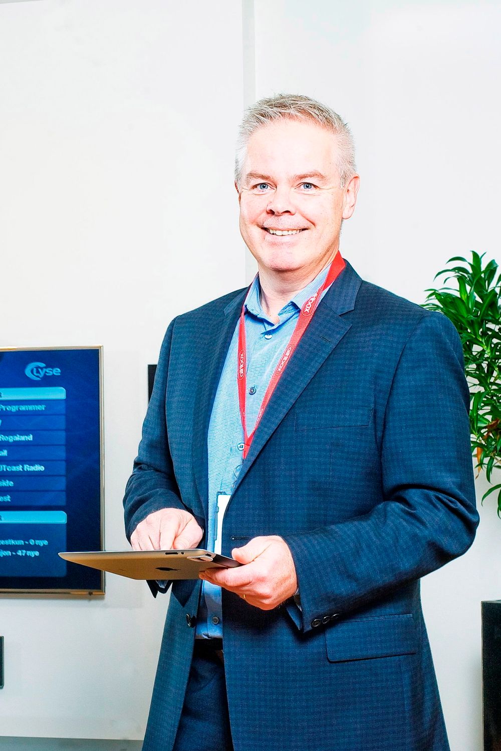 Sjef for det smarte: Eirik Gundegjerde er sjefen for det de kaller Smart Utility i energi- og bredbåndsselskapet Lyse. 
