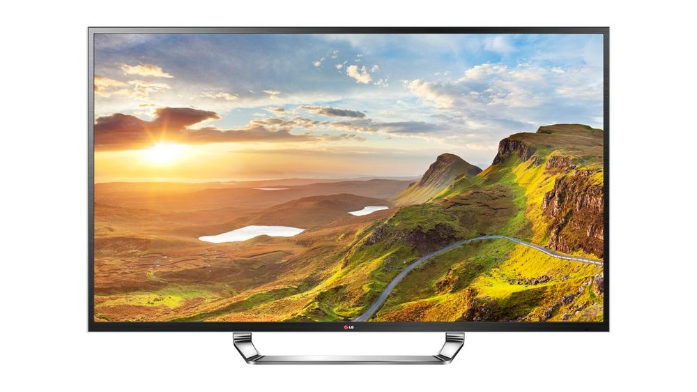 LGs 84 tommer store ultra HD-TV er et syn for øyet. 