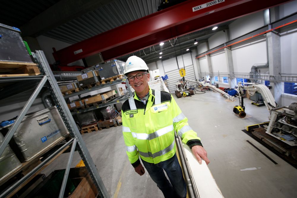 OPTIMIST: Tross ny konkurranse tror forretningsutvikler og tidligere ROV-operatør Vidar Nordstrand at det mandalsbaserte selskapet beholder posisjonen som verdensledende på massefjerning og anleggsvirksomhet på havbunnen.