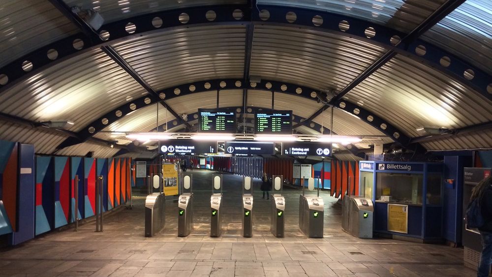 MØRKT: iPhone 5s fungerer meget bra under krevende lysforhold.