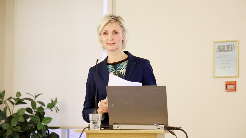 Tine Hegli fra Snøhetta og Powerhouse.