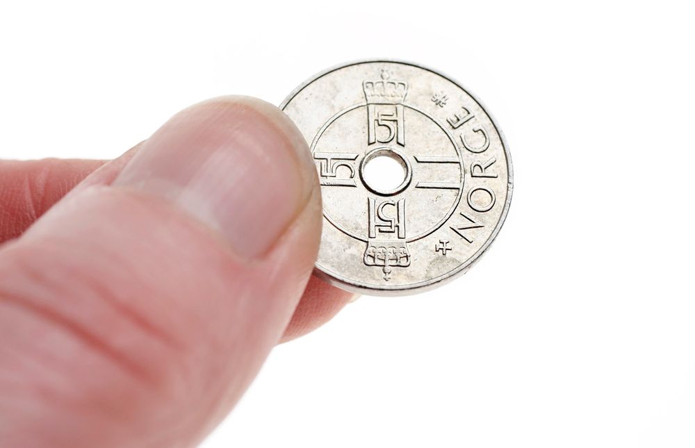 STERK VALUTA: Det er ti år siden sist norske kroner var så sterke mot euro. 
