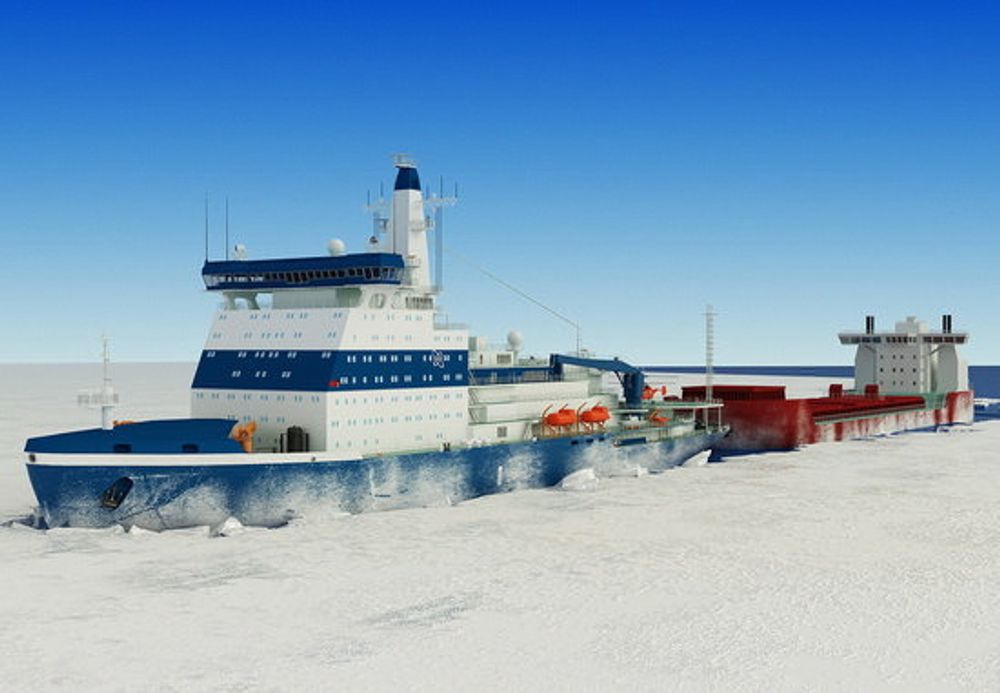 Isbryterne i LK-60 klassen blir verdens største og kan holde den nordlige sjørute åpen for trafikk året rundt. 