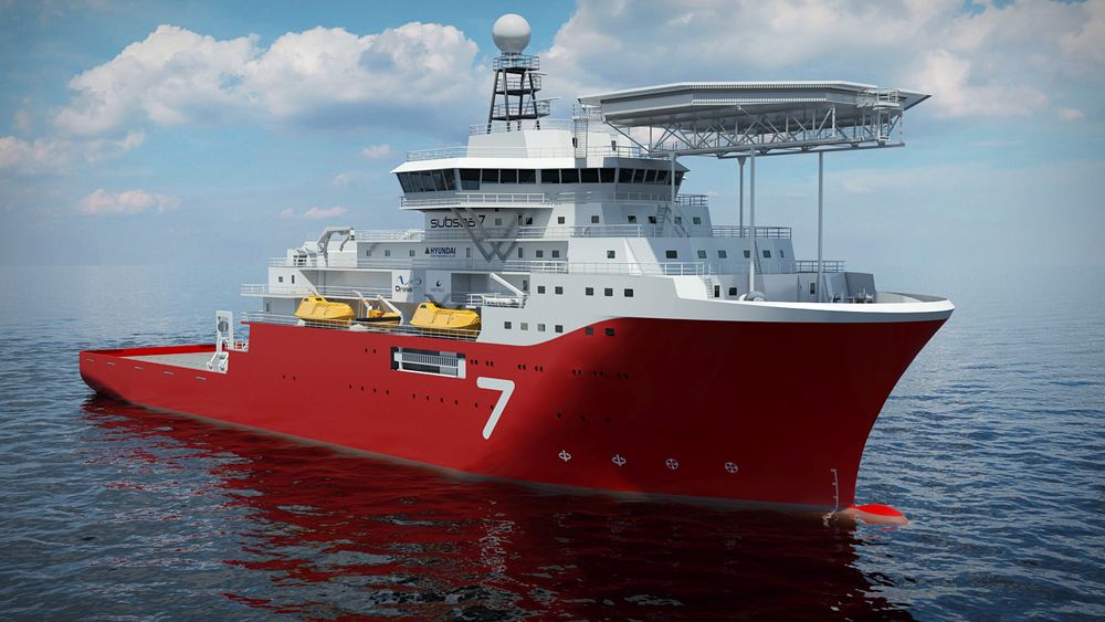 Dykker: Subsea 7 har fått spesiladsesignet dettefartøyet for oppdrag i Nordsjøen, deriblant dykking. Det er plass til 110 personer og skipet blir 123 meter langt og 24 meter bredt. 