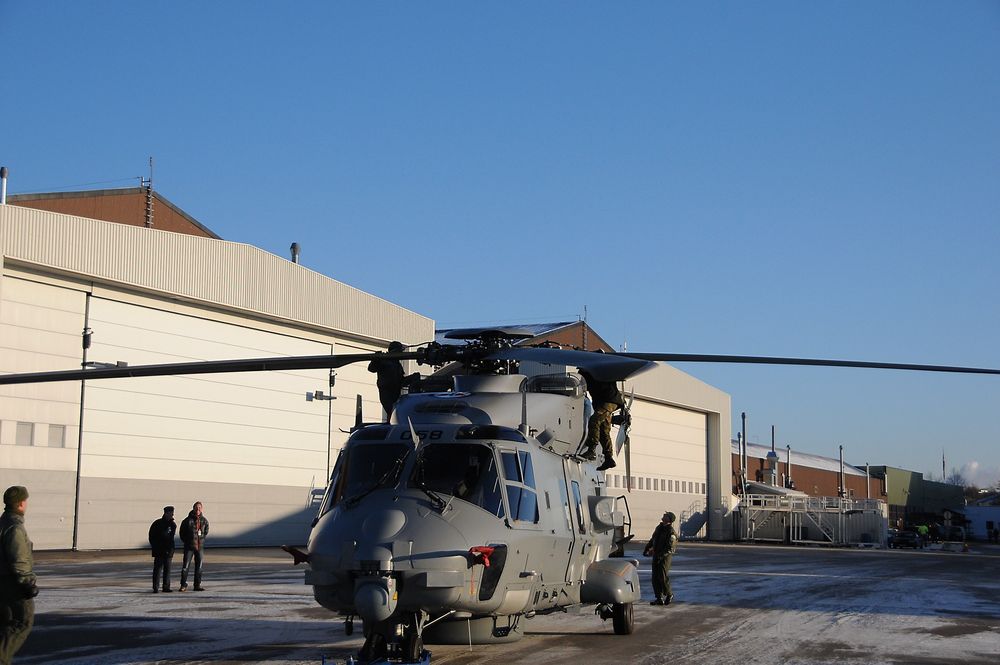 Norges andre NH90 på Kjeller 