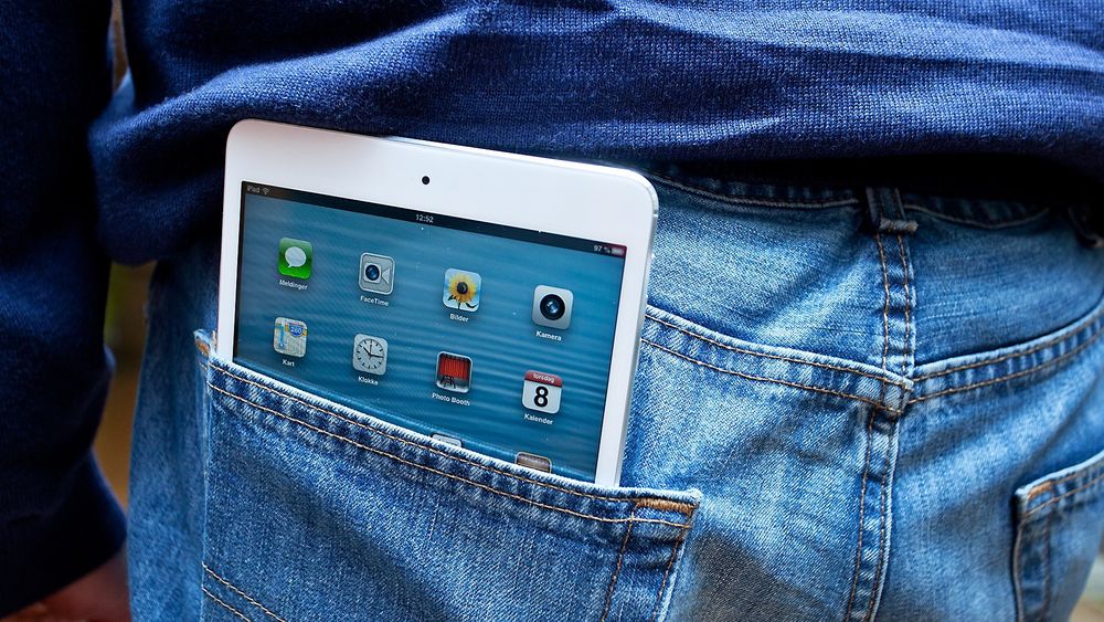 Rett i lomma: En iPad kan være kjekk å ha både på jobb og hjemme. 