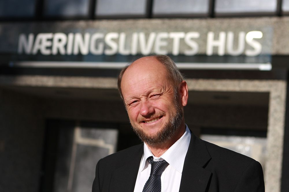 FORNØYD: Stein Lier-Hansen sier ordningen er viktig for fremtiden til norsk industri.